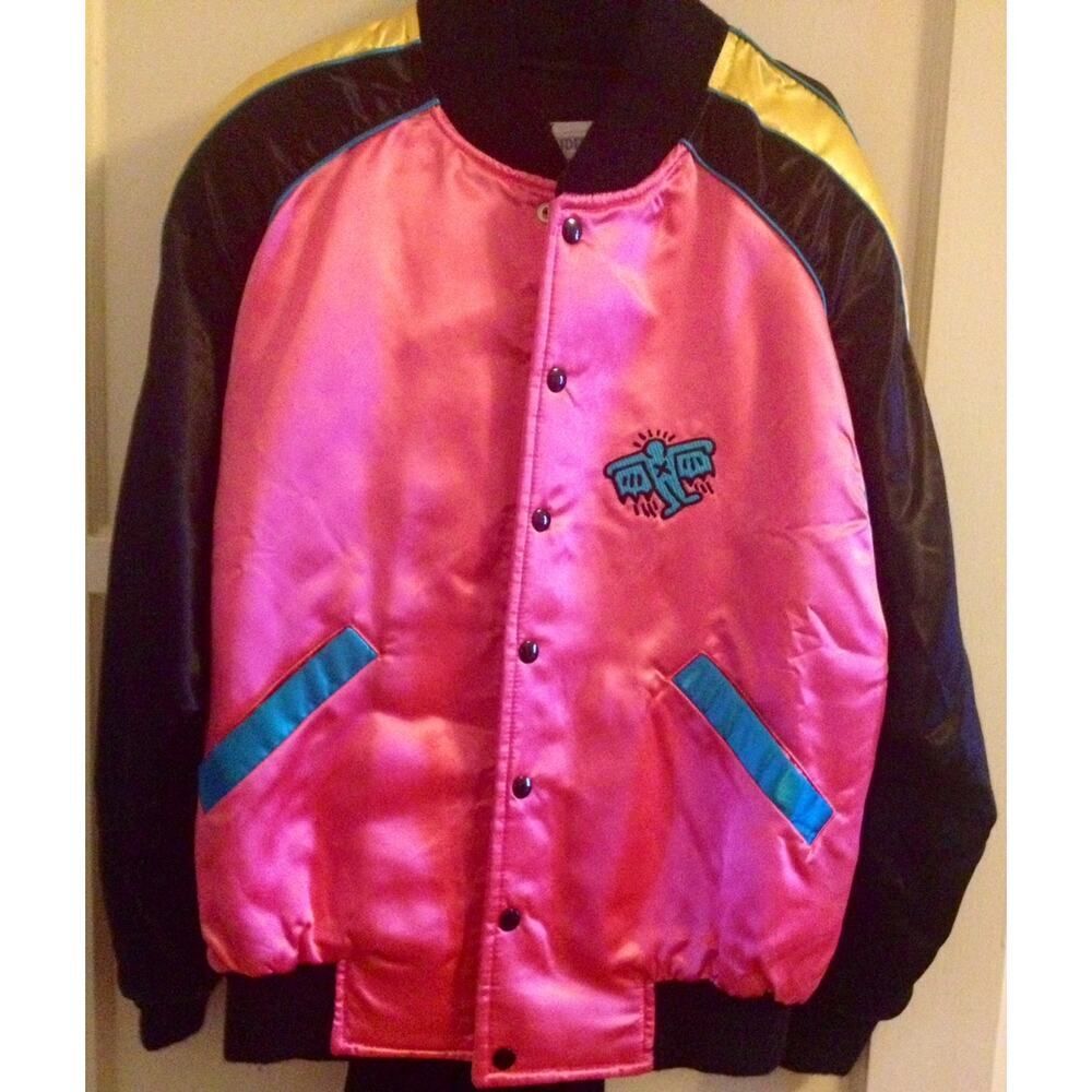 NWOT Keith Haring Jacket Rare Vintage Size Large